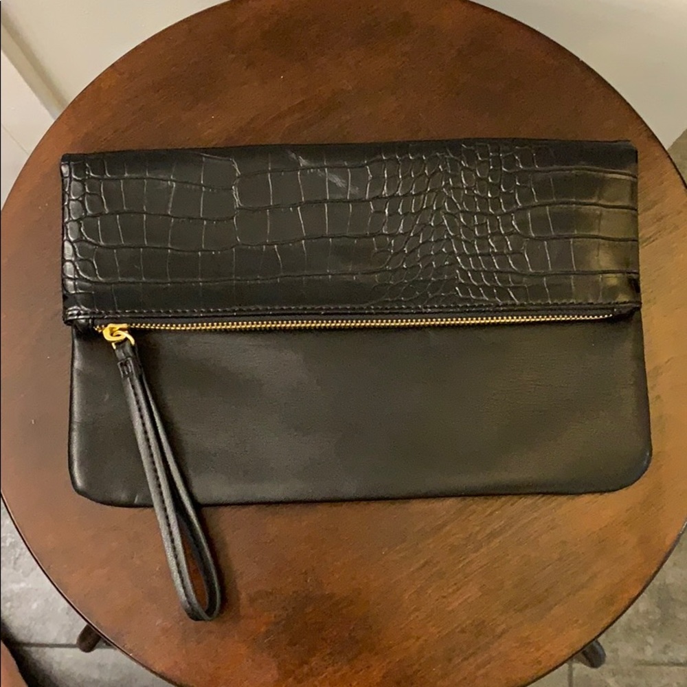 Black Clutch Handbag